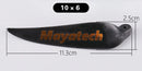Mayatech 8MM Package for sale model aircraft metal folding propeller + folding nylon propeller fixed wing propeller clamp seat-15