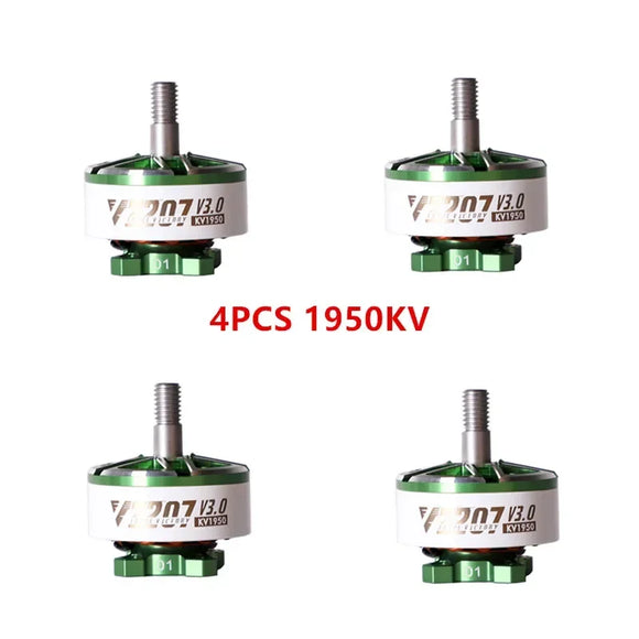Newest T-MOTOR TMOTOR Velox V3.0 2207 Brushless Motor 6S 1750/1950/2050KV 4S 2550KV For FPV Racing Drone