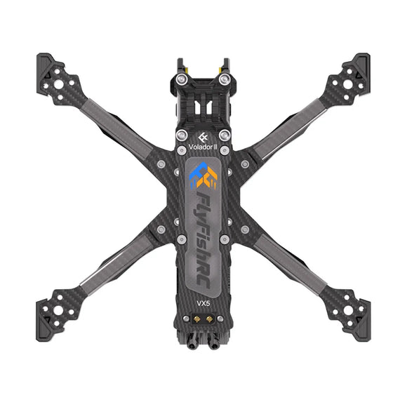 FlyFishRC VX5 V2 O4 5 inch T700 Volador Deadcat FPV LR Frame Kit compatible with DJI O3/O4 PRO Air Unit for FPV Freestyle
