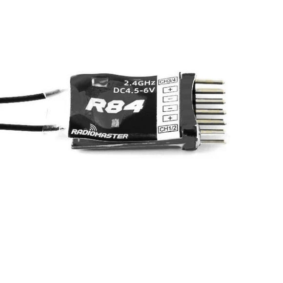 1PCS Radiomaster R84 R86 R86C R88 V2 2.4GHz Receiver 4CH/6CH/8CH D8 D16 SFHSS Compatible PWM SBUS 2.4G RX For RC FPV Drone