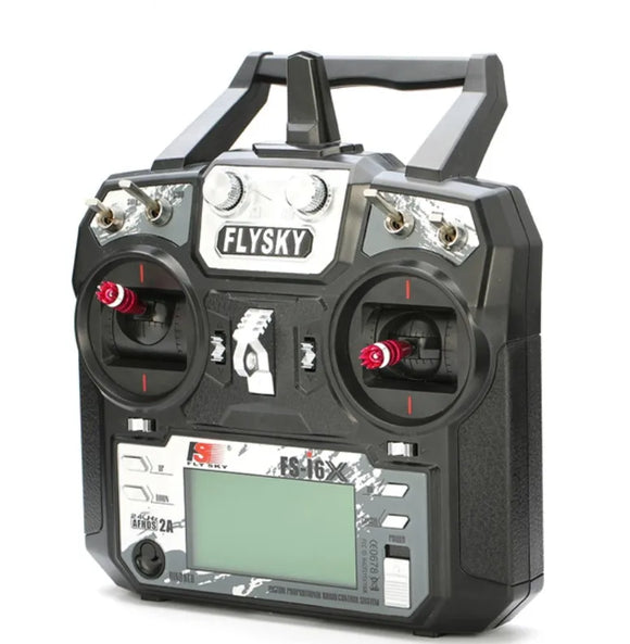 FLYSKY FS-i6X FS i6X 10CH 2.4GHz AFHDS 2A RC Transmitter With iA10B Receiver for RC FPV Racing Drone Retailbox