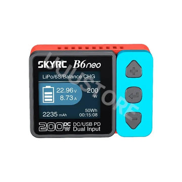 SKYRC B6 NEO B6NEO Smart Charger DC 200W PD 80W LiPo Battery Balance Charger Discharger For RC FPV Drone Car Boat Model - 0