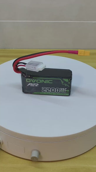 OVONIC 11.1V 35C 2200mAh Lipo Battery For RC Helicopter Quadcopter FPV Racing Drone Parts 3S Battery With XT60 Plug