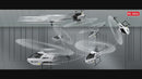 RC ERA C129V2 RTF RC Helicopter 2.4GHz 6-axis Gyroscope One Click 3D Flip Remote Control Aircraft Hobby Toys